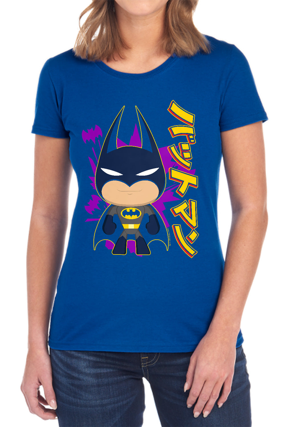 Batman Cute Kanji Womens T-Shirt