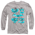 DC Super Hero Girls Line Art Group Long Sleeve T-Shirt