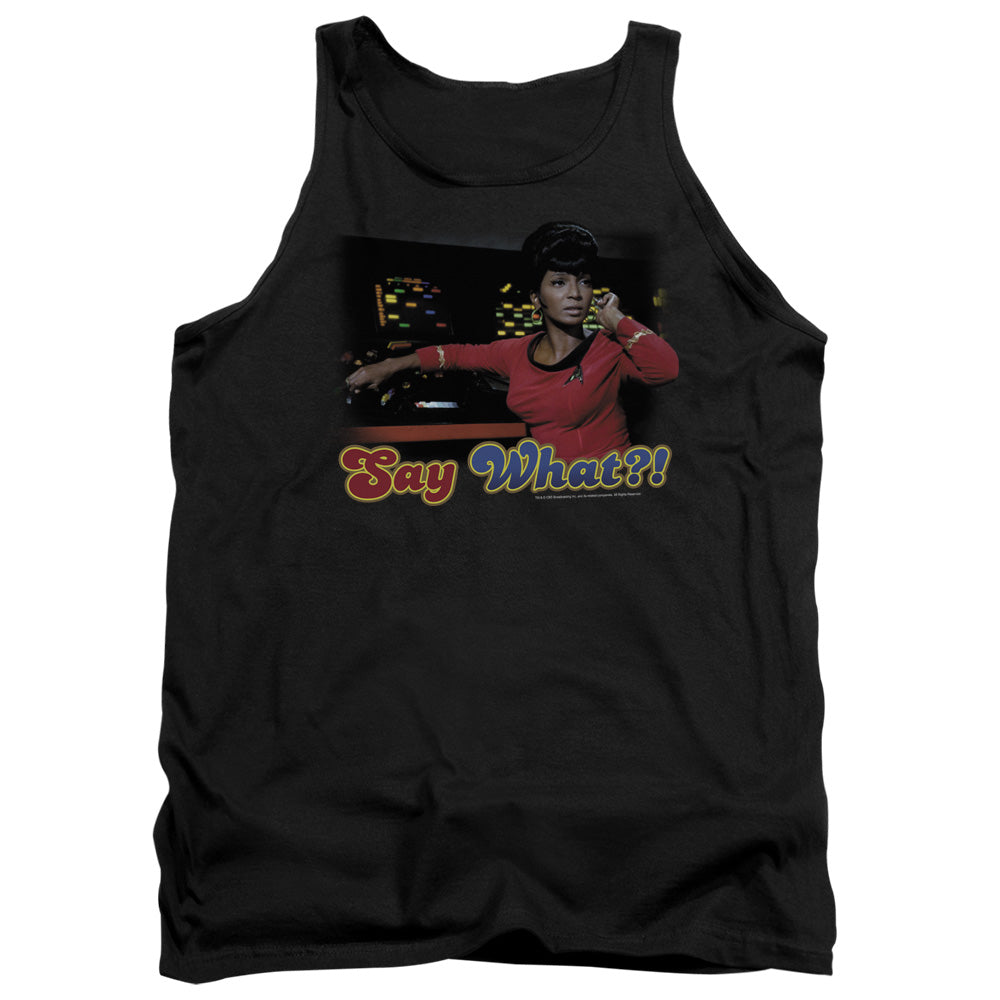 Star Trek Uhura Say What Tank Top