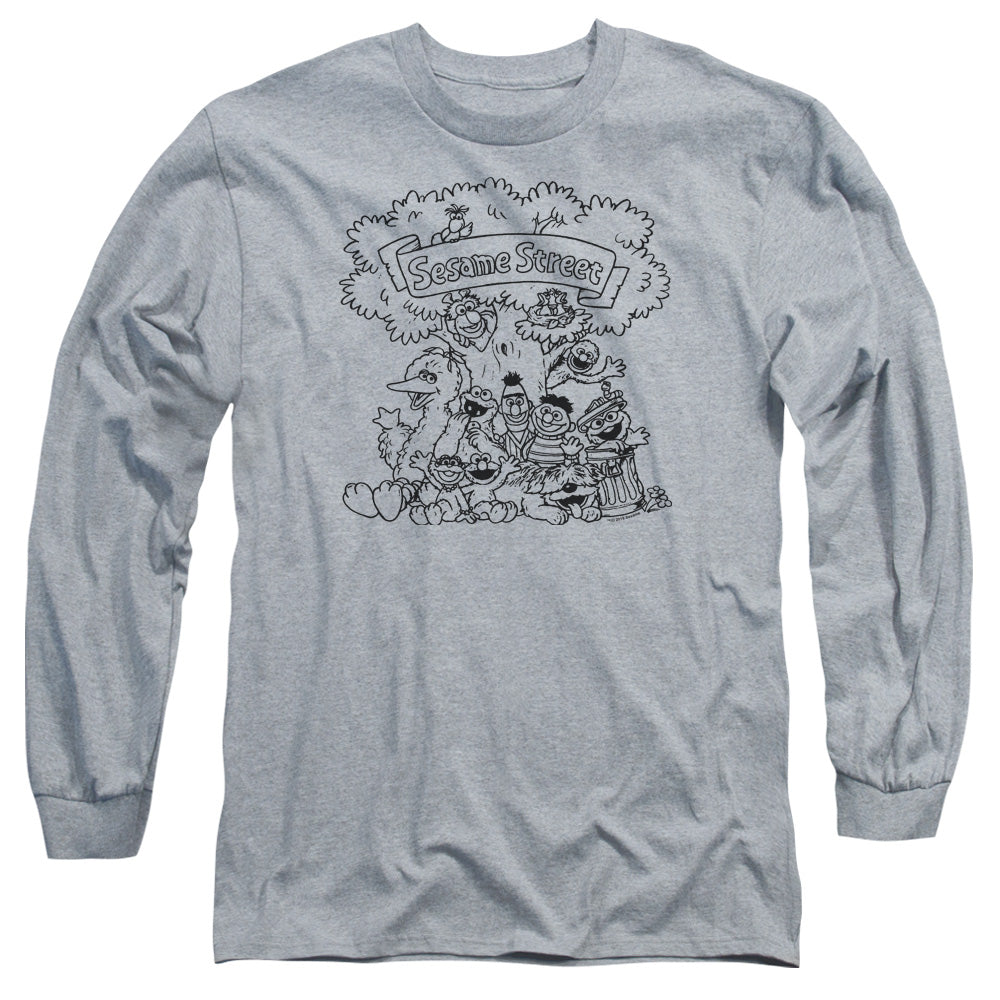Sesame Street Simple Street Long Sleeve T-Shirt