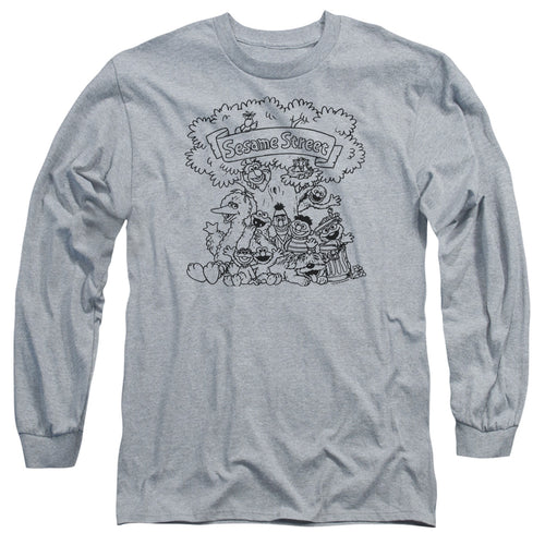 Sesame Street Simple Street Long Sleeve T-Shirt