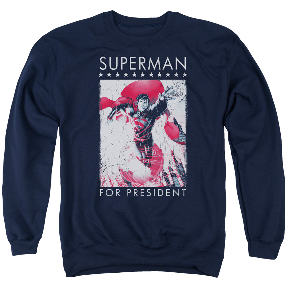 DC Comics Superman For President Crewneck Sweatshirt