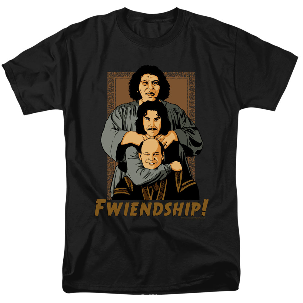 The Princess Bride Fwiendship Black T-Shirt