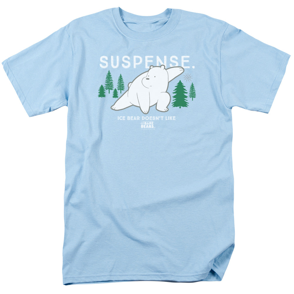We Bare Bears Ice Bear Doesn't Like Suspense T-Shirt