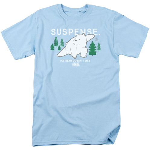 We Bare Bears Ice Bear Doesn't Like Suspense T-Shirt