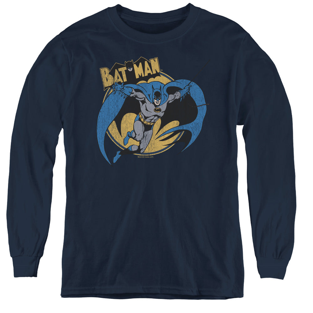 Batman Through The Night Youth Long Sleeve T-Shirt