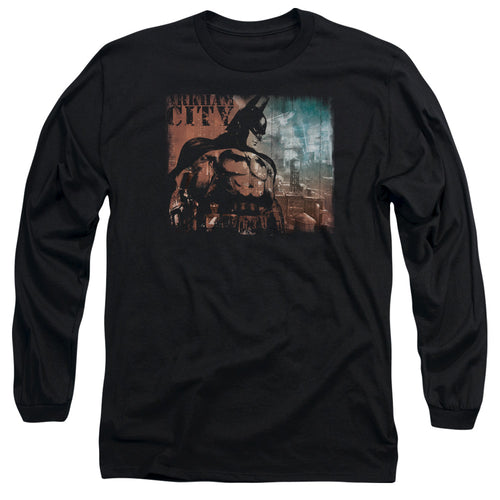 Batman City Knockout Long Sleeve T-Shirt