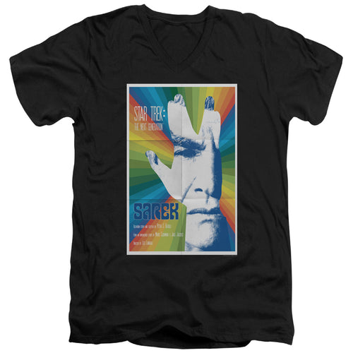 Star Trek Sarek Black V-Neck T-Shirt