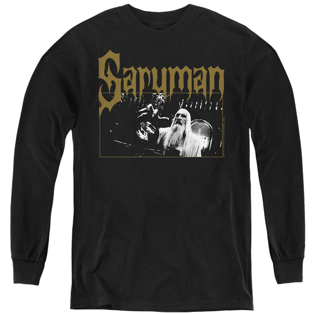 Lord of the Rings Saruman Framed Photo Youth Long Sleeve T-Shirt