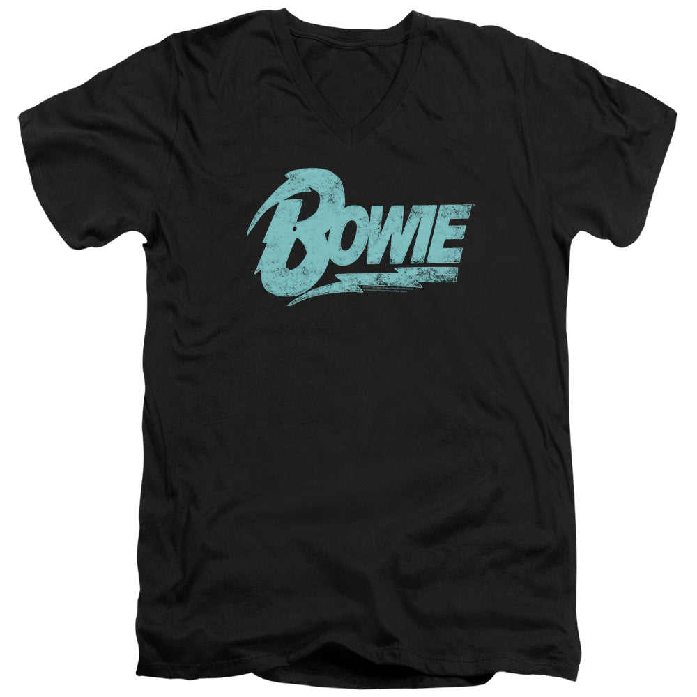David Bowie Logo V-Neck T-Shirt