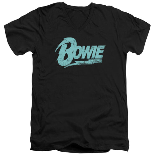 David Bowie Logo V-Neck T-Shirt