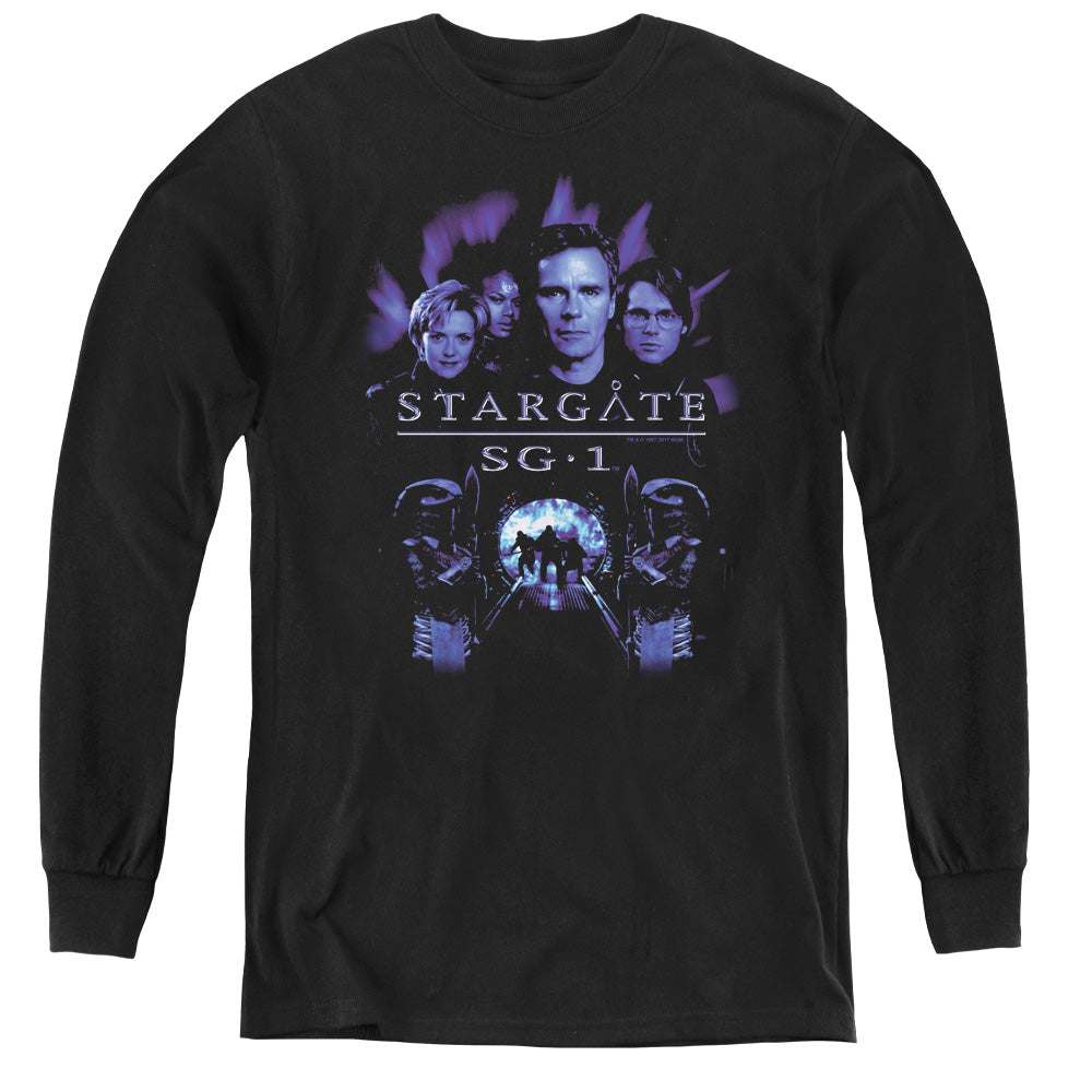 Stargate SG-1 Command Team Youth Long Sleeve T-Shirt