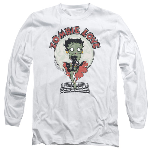Betty Boop Breezy Zombie Love Long Sleeve T-Shirt
