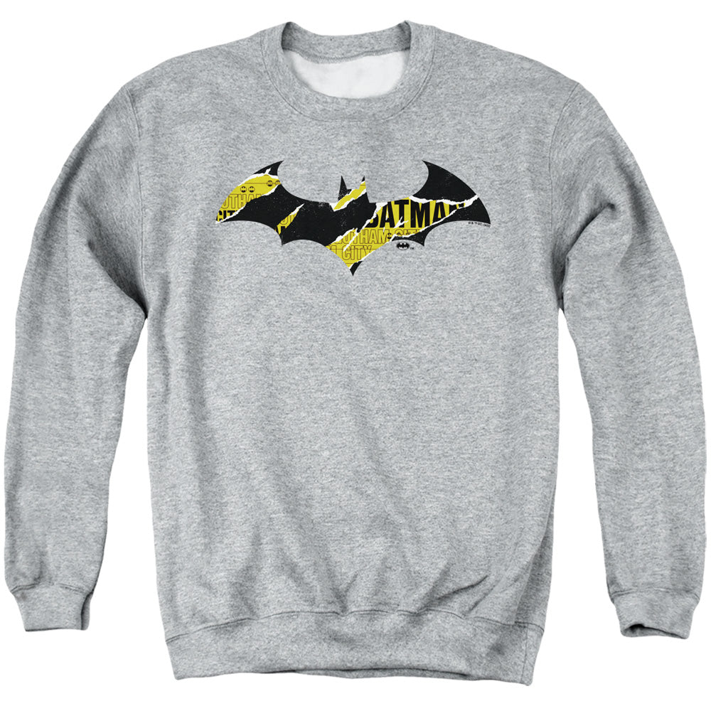 Batman Batman Torn Gotham Logo Crewneck Sweatshirt
