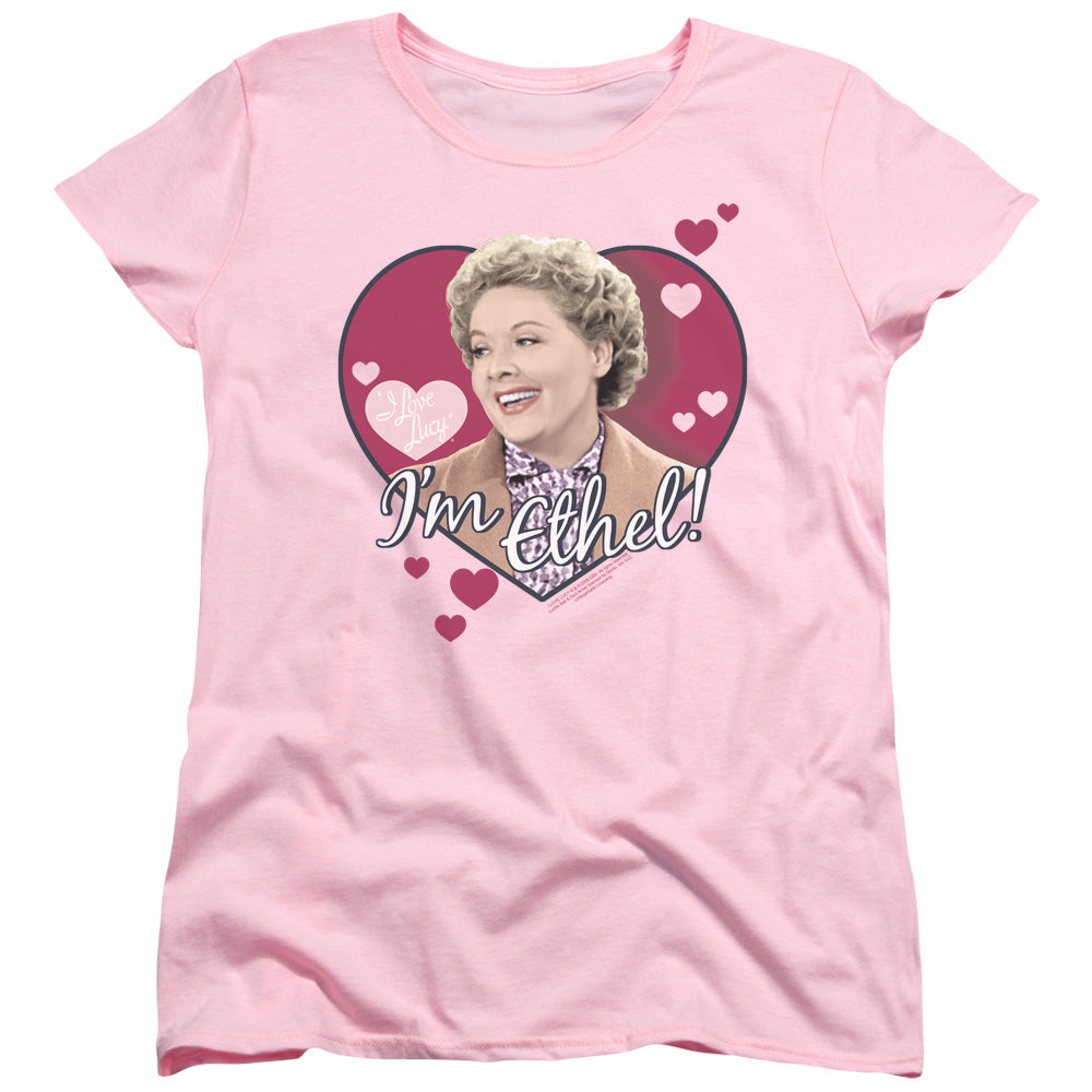 I Love Lucy Im Ethel Womens T-Shirt