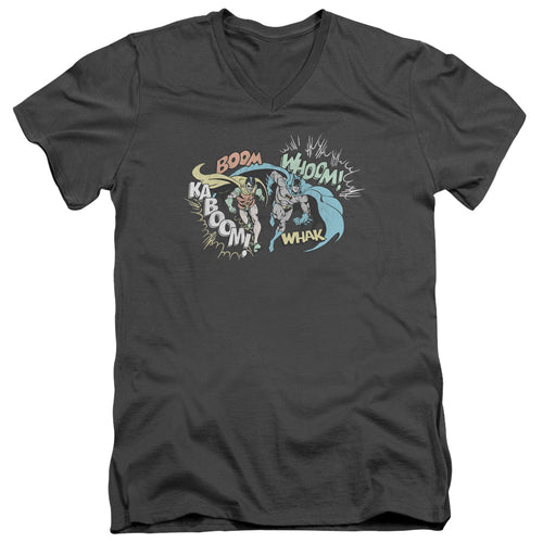 DC Comics Action Duo V-Neck T-Shirt