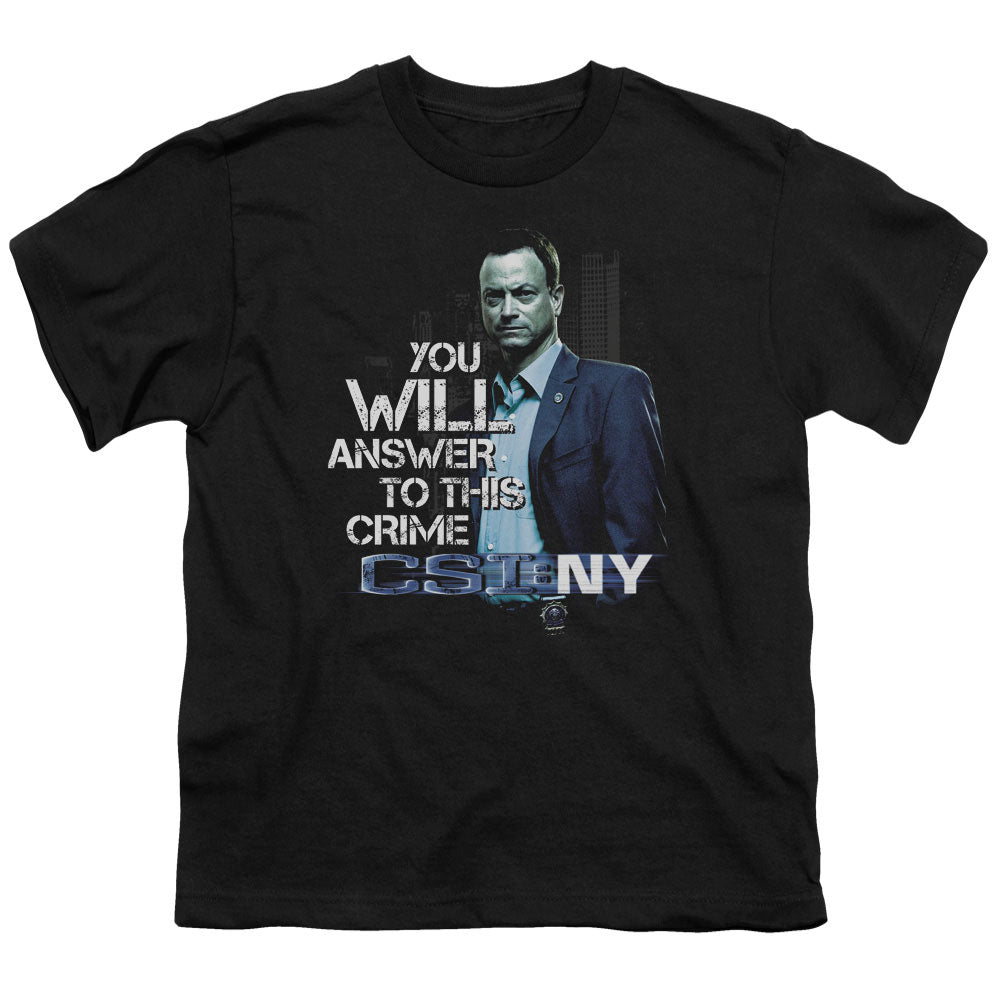 CSI: NY You Will Answer Youth/Toddler T-Shirt