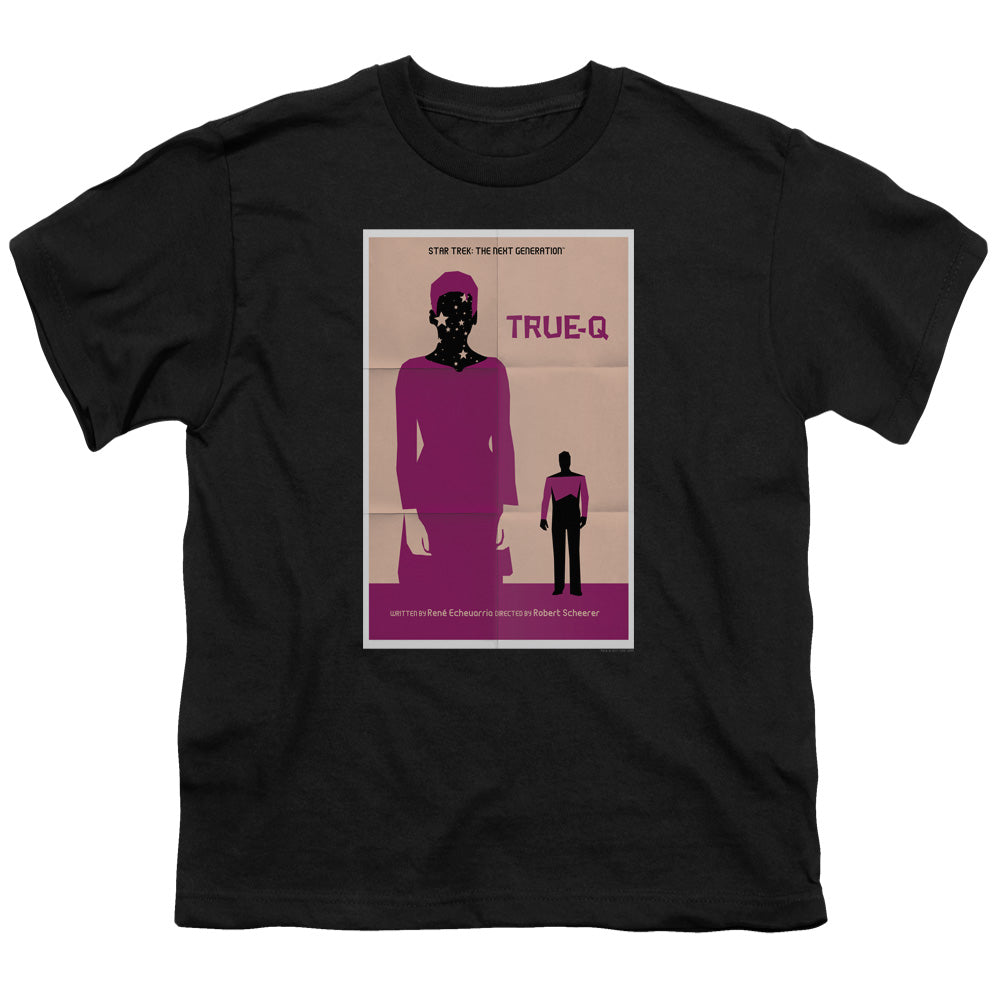 Star Trek True Q Black Youth/Toddler T-Shirt
