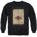 Harry Potter Marauders Map Words Crewneck Sweatshirt