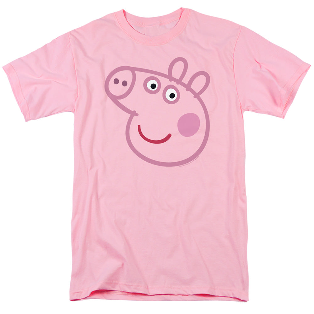 Pink Out Peppa Pig Face T-Shirt