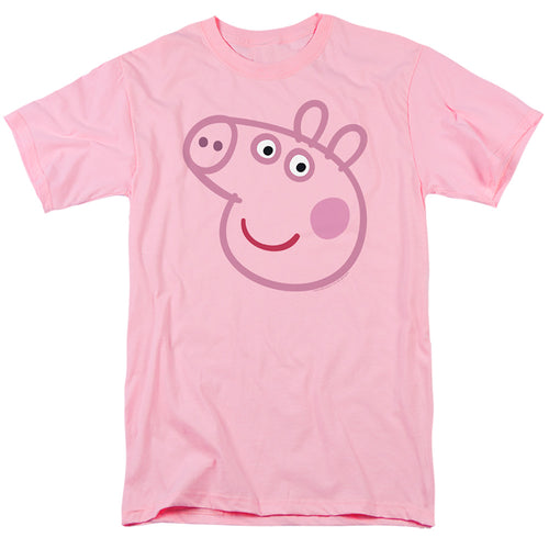 Pink Out Peppa Pig Face T-Shirt