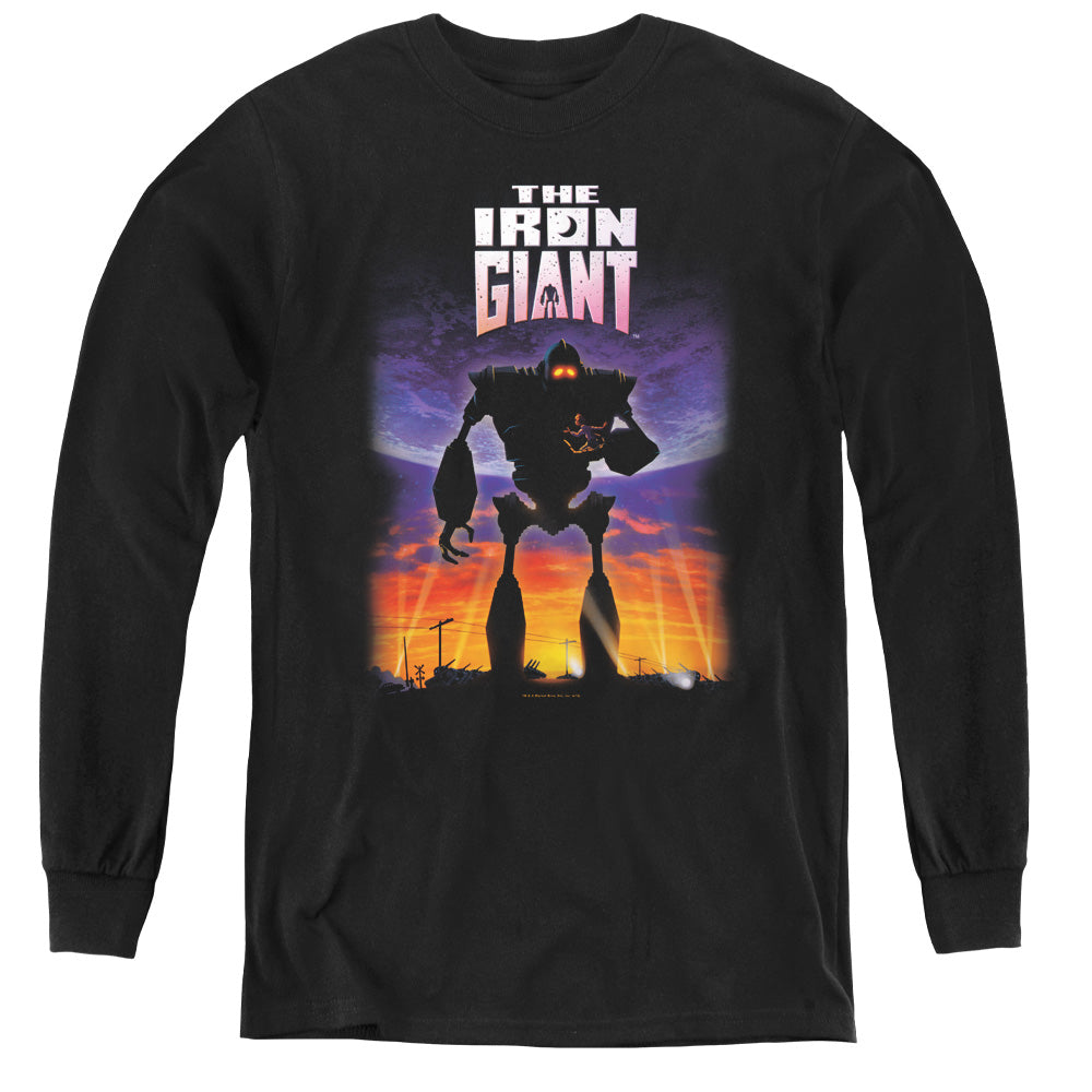 The Iron Giant Poster Youth Long Sleeve T-Shirt
