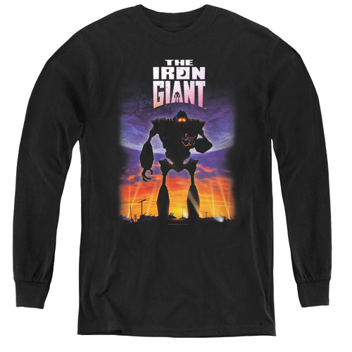The Iron Giant Poster Youth Long Sleeve T-Shirt
