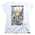 Sesame Street Raised on the Streets Womens T-Shirt