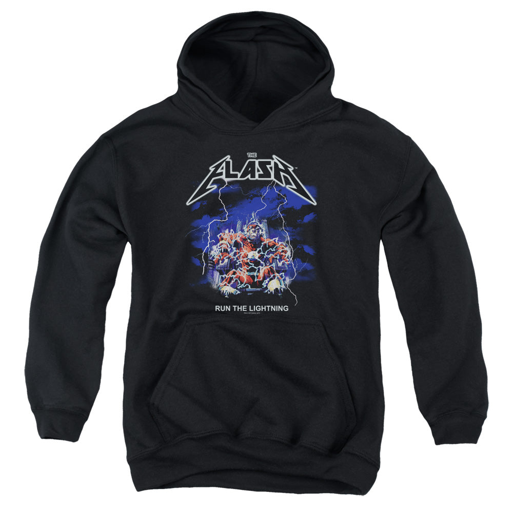 The Flash Run The Lightning Youth Hoodie