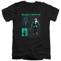 Aquaman Black Manta Stats V-Neck T-Shirt