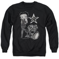 Betty Boop With the Band Crewneck Sweatshirt