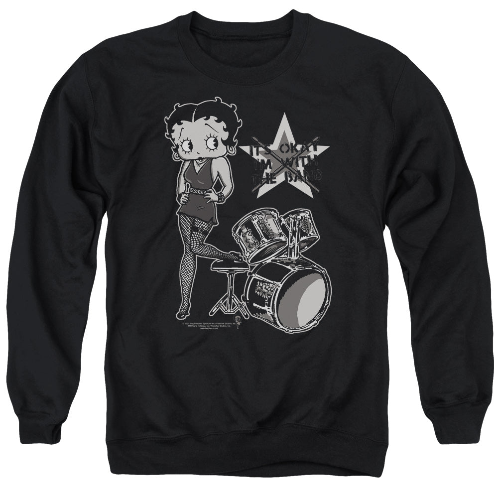 Betty Boop With the Band Crewneck Sweatshirt