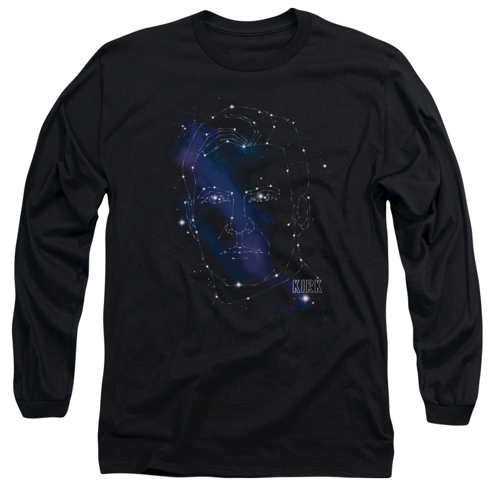 Star Trek Kirk Constellations Long Sleeve T-Shirt