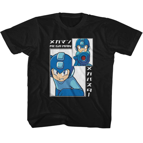 Mega Man Big and Small Rectangle Youth/Toddler T-Shirt