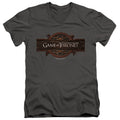 Game of Thrones Title Sequence Logo V-Neck T-Shirt