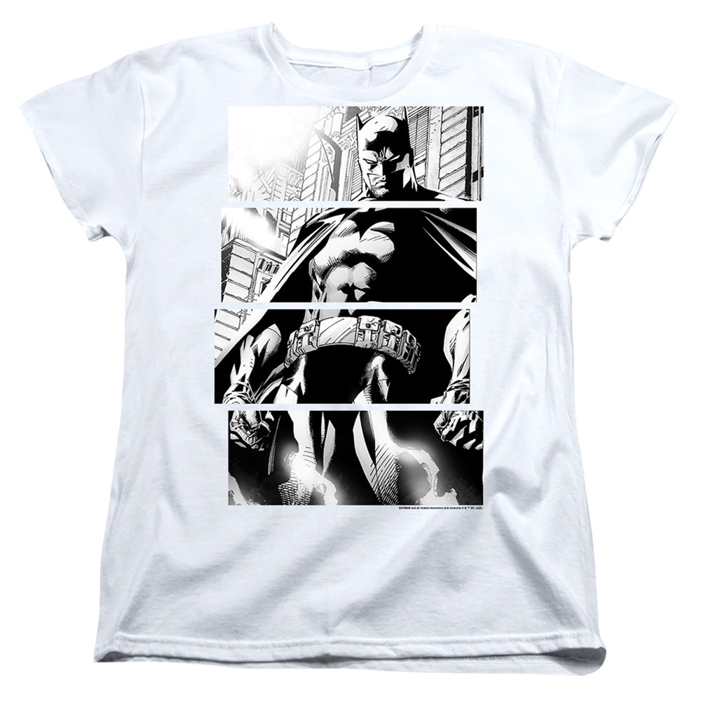 The Batman Panels Womens T-Shirt