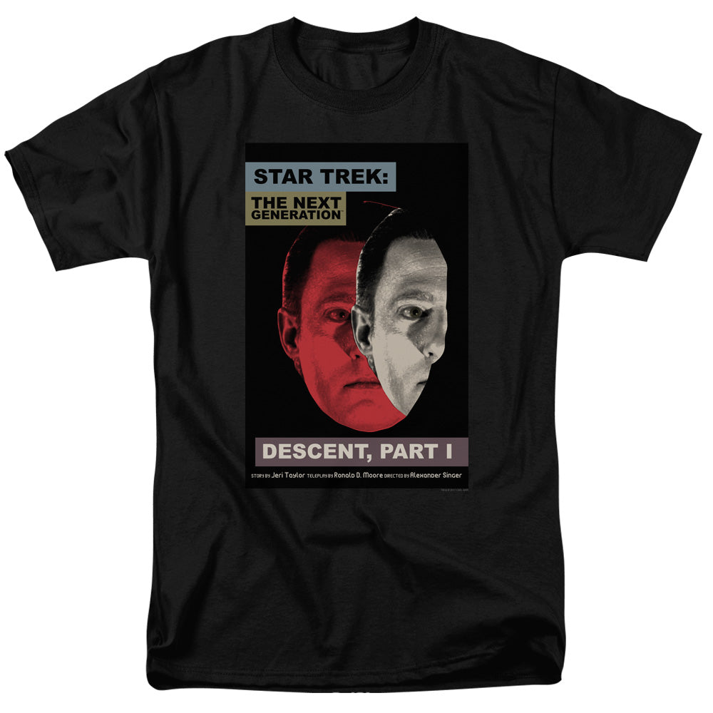 Star Trek Descent Part I Black T-Shirt