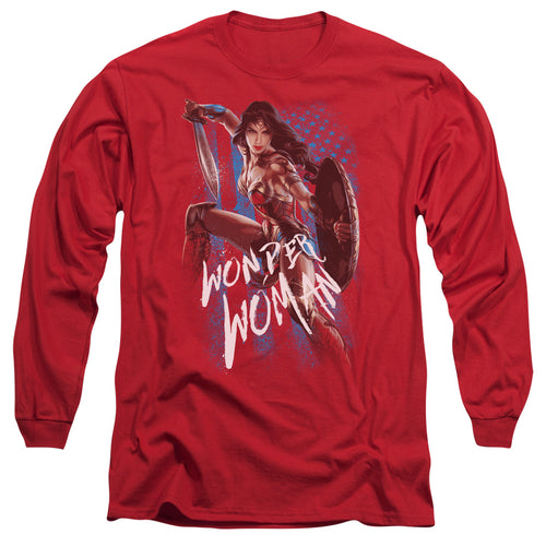 Wonder Woman (2017) American Hero Long Sleeve T-Shirt
