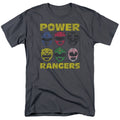 Mighty Morphin Power Rangers Ranger Heads T-Shirt
