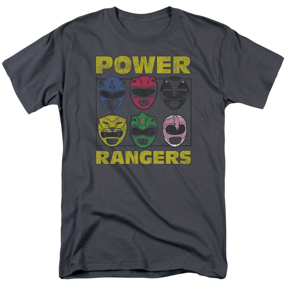 Mighty Morphin Power Rangers Ranger Heads T-Shirt