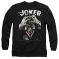 The Batman Crazed Joker Long Sleeve T-Shirt