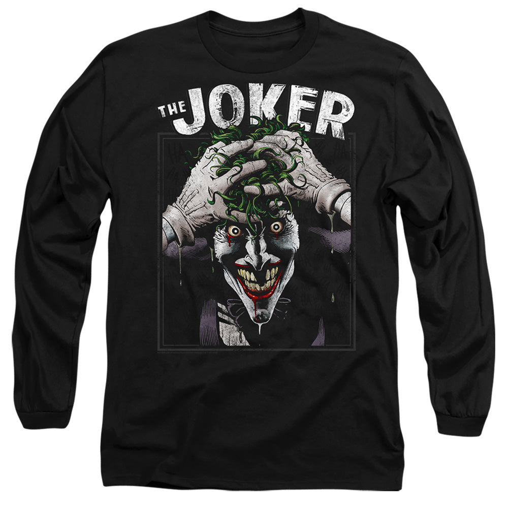 The Batman Crazed Joker Long Sleeve T-Shirt