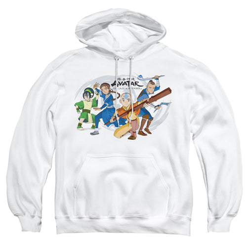 Avatar: The Last Airbender Avatars Group Pullover Hoodie