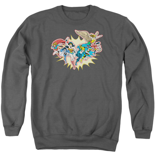 DC Comics Please Get Me Crewneck Sweatshirt