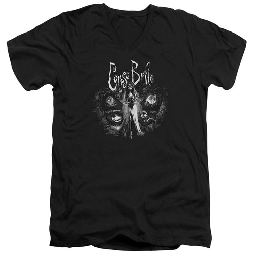 Corpse Bride Bride To Be V-Neck T-Shirt