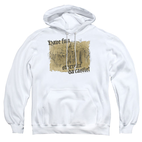 The Princess Bride Have Fun Stormin' Da Castle White Pullover Hoodie