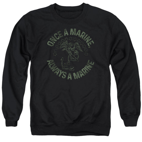 U.S. Marine Corps Always a Marine Crewneck Sweatshirt