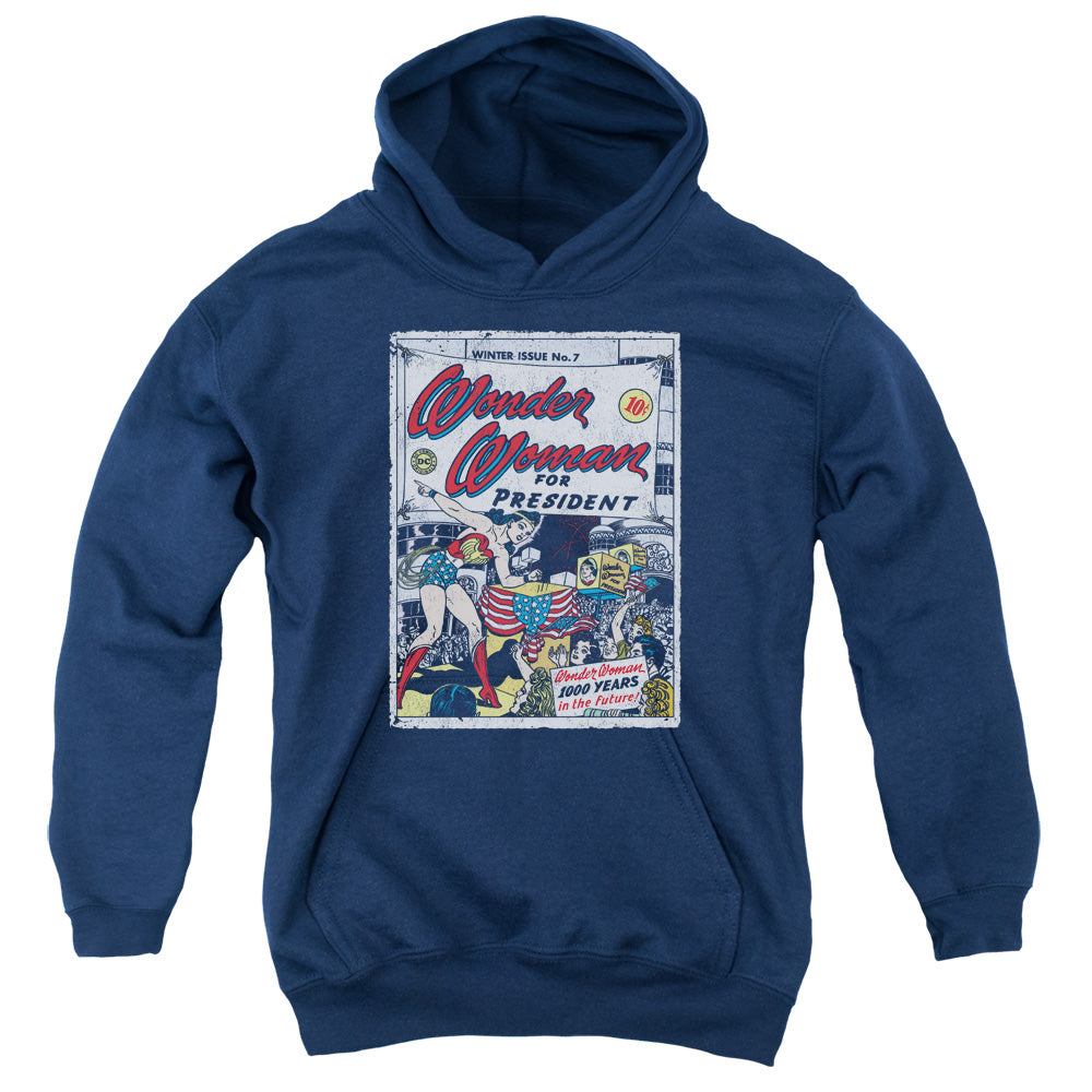 Wonder Woman Ww For President Youth Hoodie