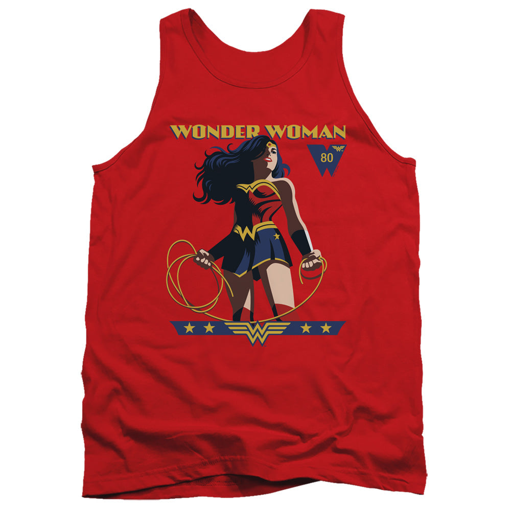 Wonder Woman WW 80th Stance Tank Top