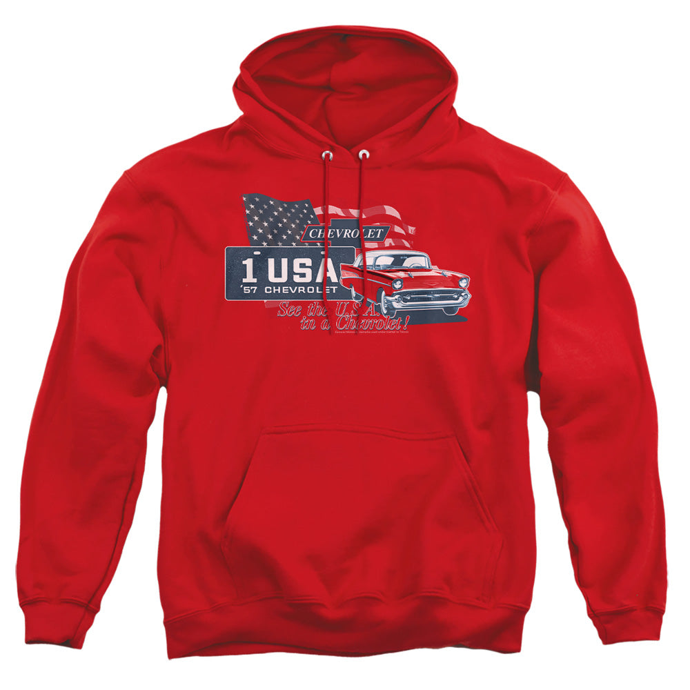 Chevy See the USA Pullover Hoodie